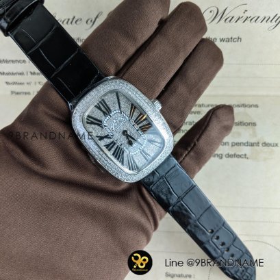 F​RA​NCK MUL​L​ER  Galet  Diamond ขอบฝังเพชร N e w Full Diamond After Setting