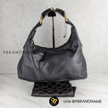 Gucci Shoulder Bag - Used Authentic Bag กระเป๋ากุชชี่ สะพายไหล่ หนังแท้สีดำ ของแท้มือสองสภาพดีค่ะ