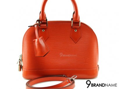 Louis Vuitton Alma BB EPI Piment - Authentic Bag กระเป๋าหลุยวิตตองอัลม่า ลายไม้สีส้ม ไซส์บีบี ขายกระเป๋าหลุยวิตตองของแท้ค่ะ