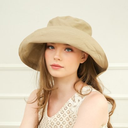 Modern Queen Hat (Beige)
