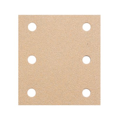 กระดาษทรายสี่เหลี่ยม 4 นิ้ว  หลังสักหลาด