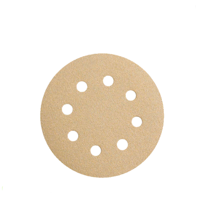 กระดาษทรายกลมสักหลาด ขนาด 5 นิ้ว 8 รู