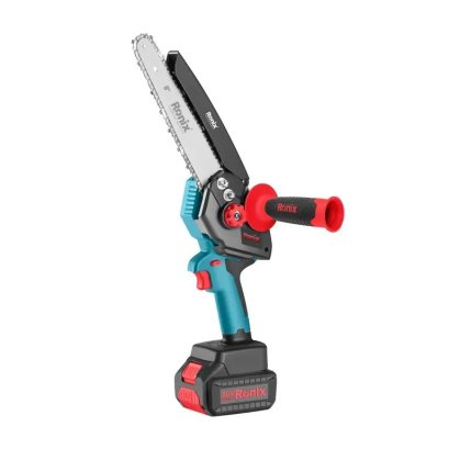 Ronix 8658 เลื่อยโซ่ไร้สาย 8''  20V  (พร้อมแบตเตอรี่และแท่นชาร์จ)