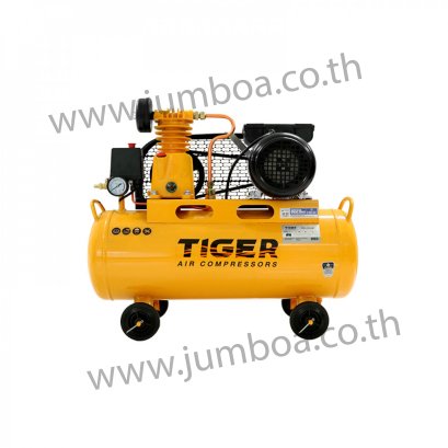 ปั๊มลมสายพาน TIGER TGA1-36M 1/4HP มอเตอร์ 1HP 220V. ถัง 36 ลิตร