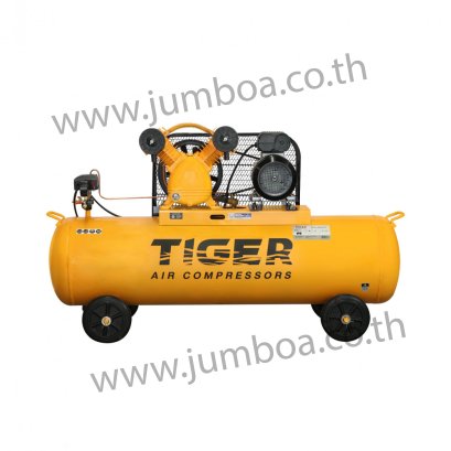 ปั๊มลมสายพาน TIGER TGA22-150M 2HP. มอเตอร์ 3HP. 220V. ถัง 150 ลิตร