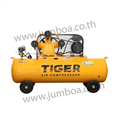 ปั๊มลมสายพาน TIGER TGA33-150M 3HP มอเตอร์ 4HP. 220V. ถัง 150 ลิตร