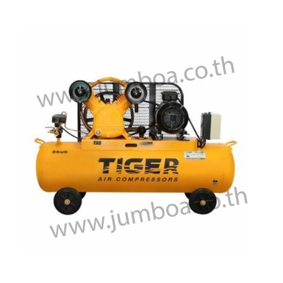 ปั๊มลมสายพาน TIGER TGA25-270M 5HP มอเตอร์ 5.5HP 380V. ถัง 270 ลิตร