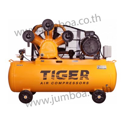 ปั๊มลมสายพาน TIGER TGA315-340M 15HP มอเตอร์ 15HP 380V. ถัง 340 ลิตร