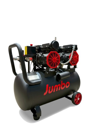 ปั๊มลม Oil Free 50 ลิตร JUMBO A  OF1100-50L 1100W