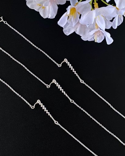 สร้อยตะขอช้างเงินแท้ 925 (หลอมจากโซ่ช้าง)