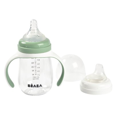 กระติกน้ำหัดดื่ม 2 in 1 Learning Cup 210 ml - Frosty Green