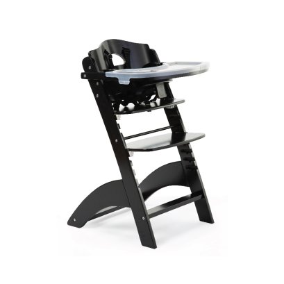 เก้าอี้อเนกประสงค์ รุ่น LAMBDA 3 EVOLUTIVE HIGH CHAIR + TRAY COVER - BLACK