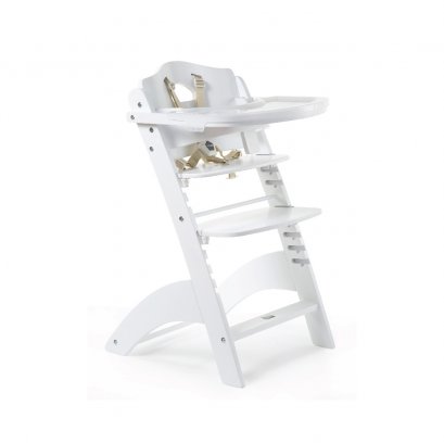 เก้าอี้อเนกประสงค์ รุ่น LAMBDA 3 EVOLUTIVE HIGH CHAIR + TRAY COVER -  WHITE