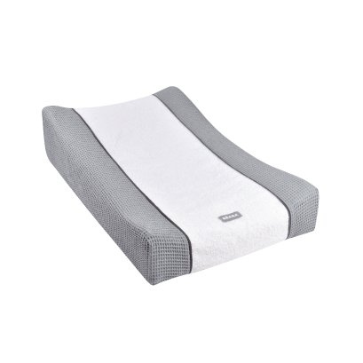SOFALANGE Changing Mat with "Honeycomb" Cover Fitted Sheet - Light Grey