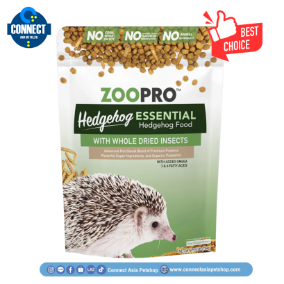 Exotic Nutrition - HEDGEHOG ESSENTIAL 1.75 LB. ซูโปร เฮดจ์ฮอก เอสเซนเชียล (อาหารเม่น,อาหารเม่นแคระ) ขนาดถุง  1.75 ปอนด์ Exp 07-2022