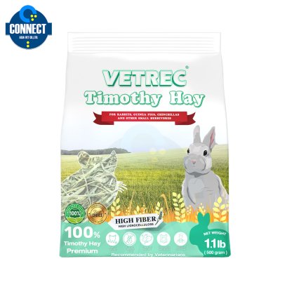 Timothy hay VETREC 500 กรัม. หญ้าทีโมธี