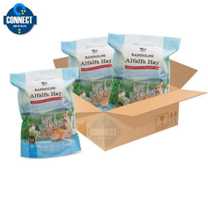 [ยกลังราคาถูก] - แรนดอล์ฟ อัลฟาฟ่าซูเปอร์พรีเมี่ยมตัดครั้งแรก ขนาดถุง 1 กิโลกรัม.