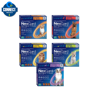NexGard Spectra (เนกการ์ด สเปคตร้า) ทุกขนาด