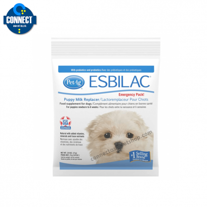 Esbilac powder for Puppy นมผงลูกสุนัข แอสบิแลคชนิดผง ขนาด 21 กรัม