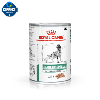 Royal Canin DIABETIC SPECIAL LOW CARBOHYDRATE ขนาดกระป๋อง  410 กรัม