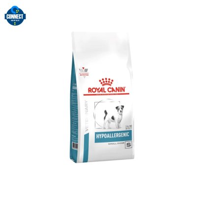 Royal Canin Veterinary HYPOALLERGENIC SMALL DOG อาหารเม็ดสุนัขพันธุ์เล็กประกอบการรักษา และทดสอบภาวะภูมิแพ้อาหาร