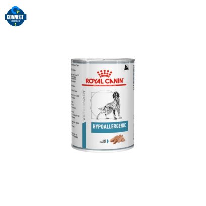 Royal Canin Dog Hypoallergenic - อาหารเปียกสุนัขสูตรแพ้อาหาร 400 กรัม.