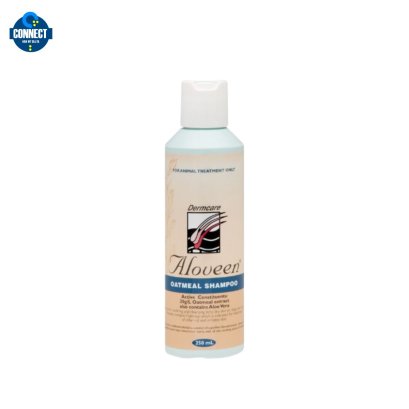 ALOVEEN SHAMPOO Oatmeal Shampoo  (แชมพูสำหรับรักษาโรคภูมิแพ้ผิวหนัง) 250 ml.