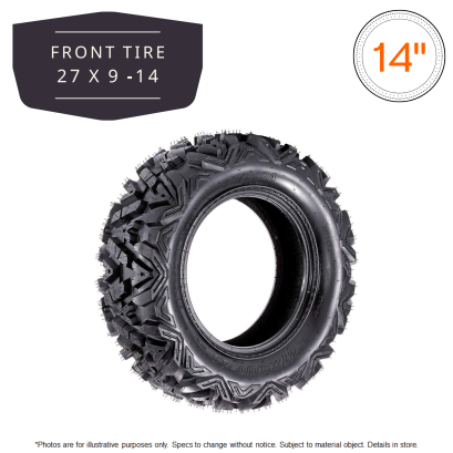 Front ATV Tires 14&quot;