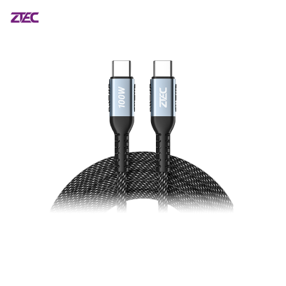 ZTEC ZC311 / ZC312 สายชาร์จเร็ว ไนลอนถัก USB-C to USB-C