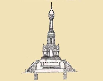 อนุสรณ์ดอนเจดีย์ “แบบที่ไม่ได้สร้าง” ในสมัยรัชกาลที่ 6