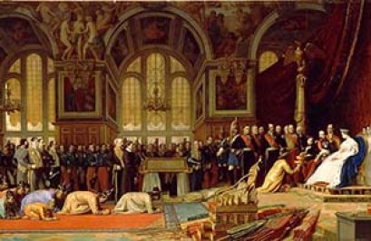 ความหมายที่ซ่อนอยู่ในภาพพิธีเข้าเฝ้าพระเจ้านโปเลียนที่ 3