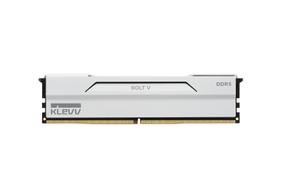 KLEVV BOLT V DDR5 Gaming OC Memory - 64GB (32GBx2) 6400MHZ PURE WHITE