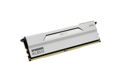KLEVV BOLT V DDR5 Gaming OC Memory - 32GB (16GBx2) 6400MHZ PURE WHITE