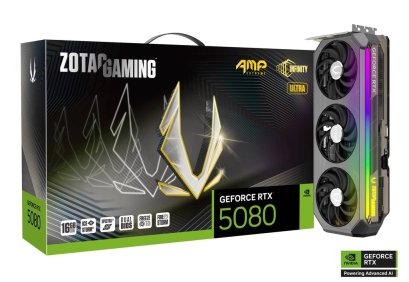 ZOTAC GAMING GeForce RTX 5080 AMP Extreme INFINITY ULTRA