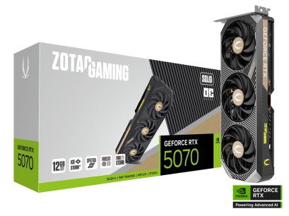 ZOTAC GAMING GeForce RTX 5070 SOLID OC