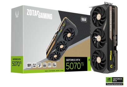 ZOTAC GAMING GeForce RTX 5070 Ti SOLID