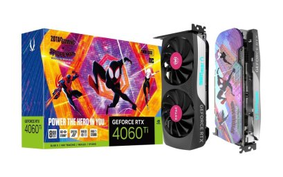 ZOTAC GAMING GeForce RTX 4060 Ti 8GB Twin Edge OC SPIDER-MAN™: Across the Spider-Verse