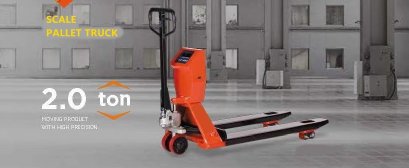 SCALE PALLET TRUCK 2.0 ton