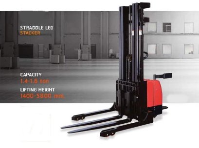 STRADDLE LED STACKER 1.4-1.6 ton