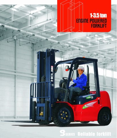 1-3.5 ton ENGINE POWERED FORKLIFT