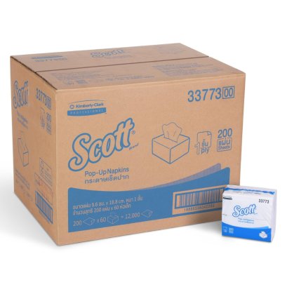 33773 Scott Pop-Up Napkin 200's