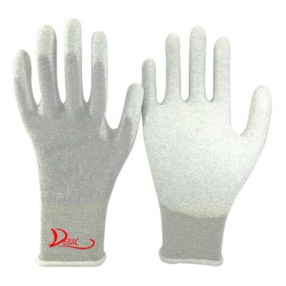 PU20.07P ESD PU Palm Coated Antistatic Gloves