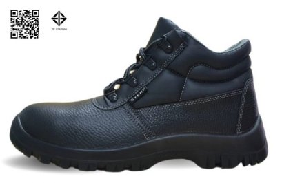 M-8010 X TIS 523-2564 รองเท้านิรภัยหุ้มข้อ สีดำ