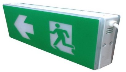 ป้ายทางออก แบบกล่อง2หน้า รุ่น PWE 112 LED-3HR มอก.1955-2551