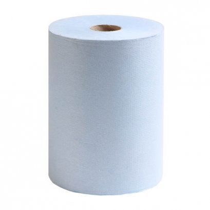 6698A กระดาษเช็ดมือแบบม้วน SCOTT AIRFLEX Slimroll Hand Towels-Roll Blue 176 m.