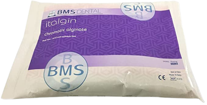 ผงพิมพ์ปาก BMS Dental Italgin Chromatic Alginate 450 g.