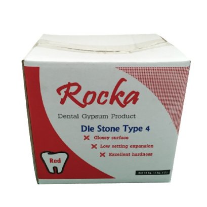 Rocka die stone type 4 10 Kg. (Red)