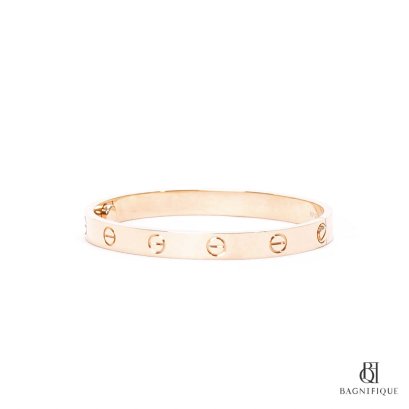CARTIER LOVE THICK SIZE16 ROSEGOLD