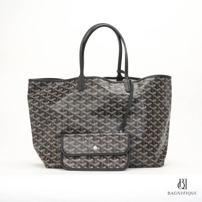 GOYARD ST. LOUIS PM BLACK CANVAS SHW