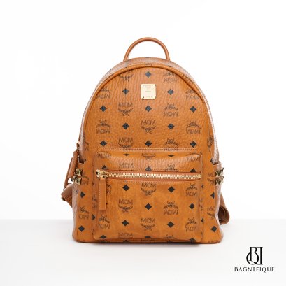 MCM BACKPACK YELLOW GHW
